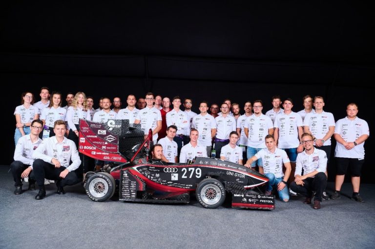 Hihetetlen szezon: Letette névjegyét a Formula Student elitjében a Széchenyi egyetem csapata