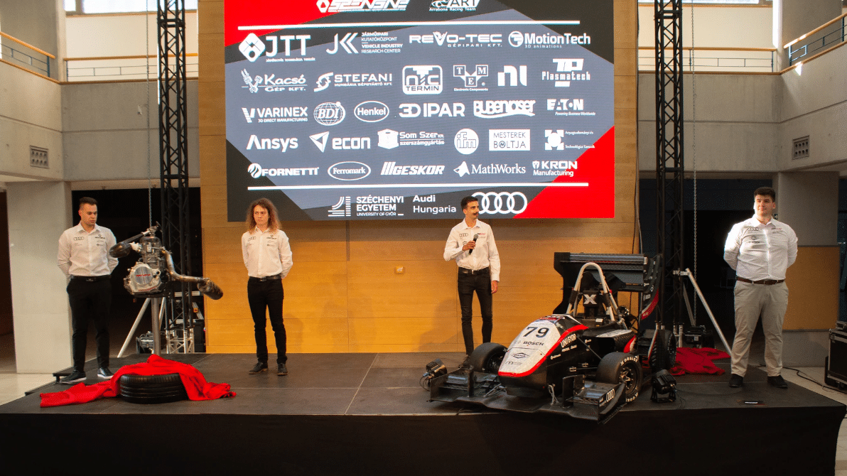 Győzelemre esélyesek a Széchenyi István Egyetem Formula Student-csapatai